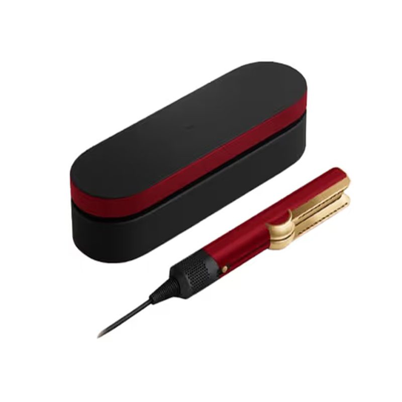 اتو حالت دهنده مو دایسون مدل Airstrait HT01 Red Velvet Gold 2