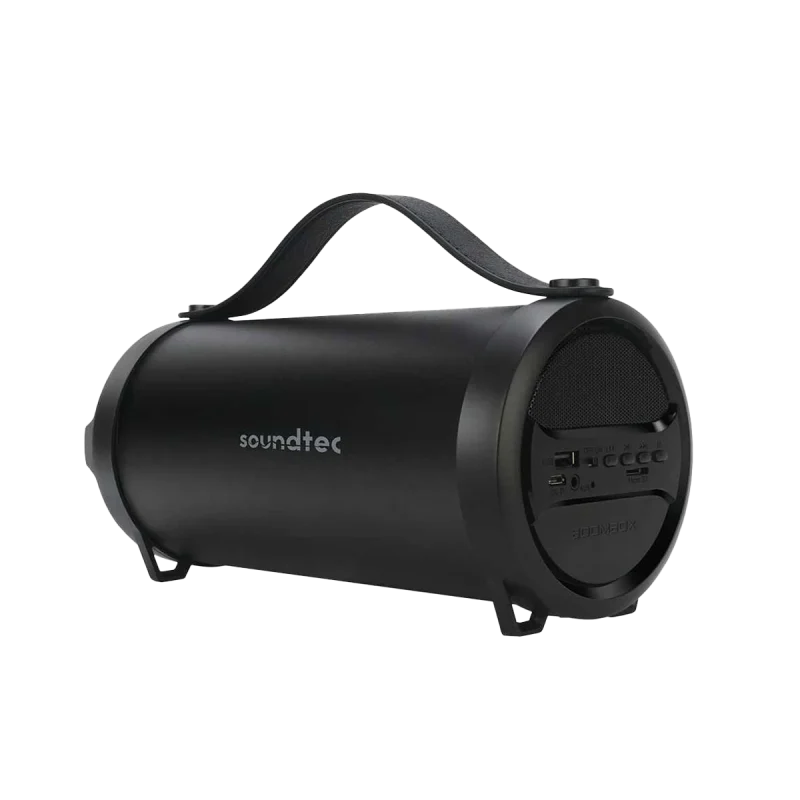 اسپیکر بلوتوثی شارژی پرودو مدل Soundtec Chill Compact - مشکی, گارانتی اصالت و سلامت فیزیکی