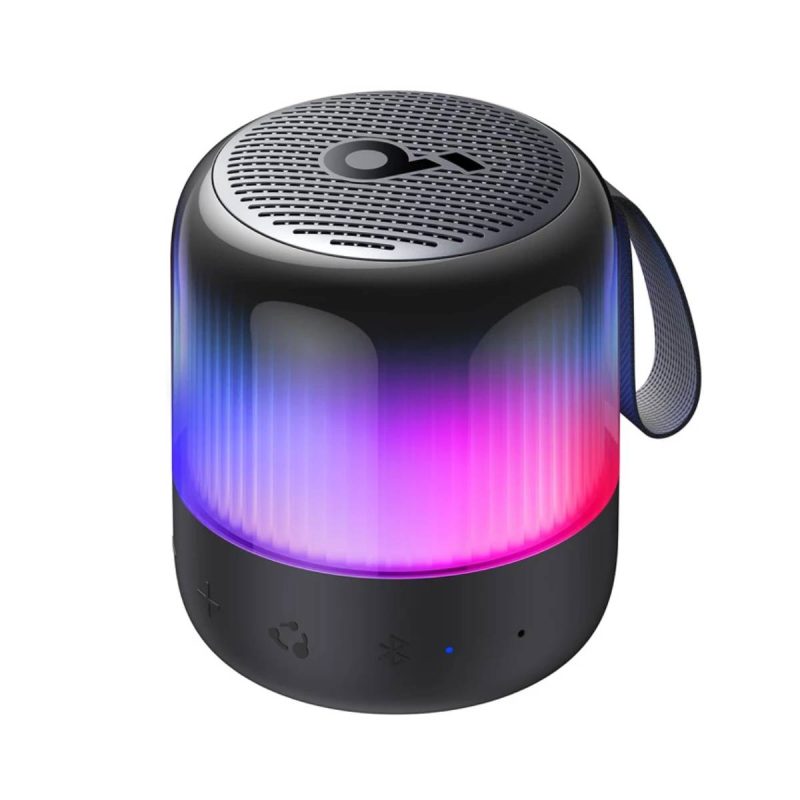 اسپیکر بلوتوثی قابل حمل انکر مدل Soundcore Glow Mini - مشکی, ۱۲ ماه گارانتی شرکتی