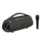 اسپیکر بلوتوثی قابل حمل تازاتا مدل BOOMBLAST MAXC RGB - خاکستری, گارانتی اصلی