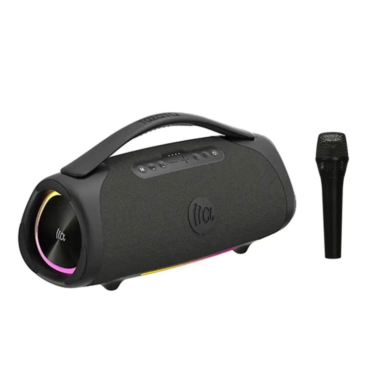 اسپیکر بلوتوثی قابل حمل تازاتا مدل BOOMBLAST MAXC RGB - خاکستری, گارانتی اصلی