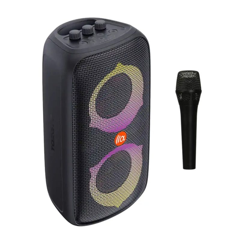 اسپیکر بلوتوثی قابل حمل تازاتا مدل PARTY 800S RGB - مشکی, گارانتی اصلی