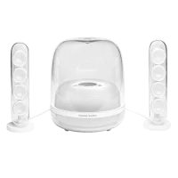 اسپیکر بلوتوثی هارمن کاردن مدل soundsticks 4 - سفید, گارانتی اصالت و سلامت فیزیکی