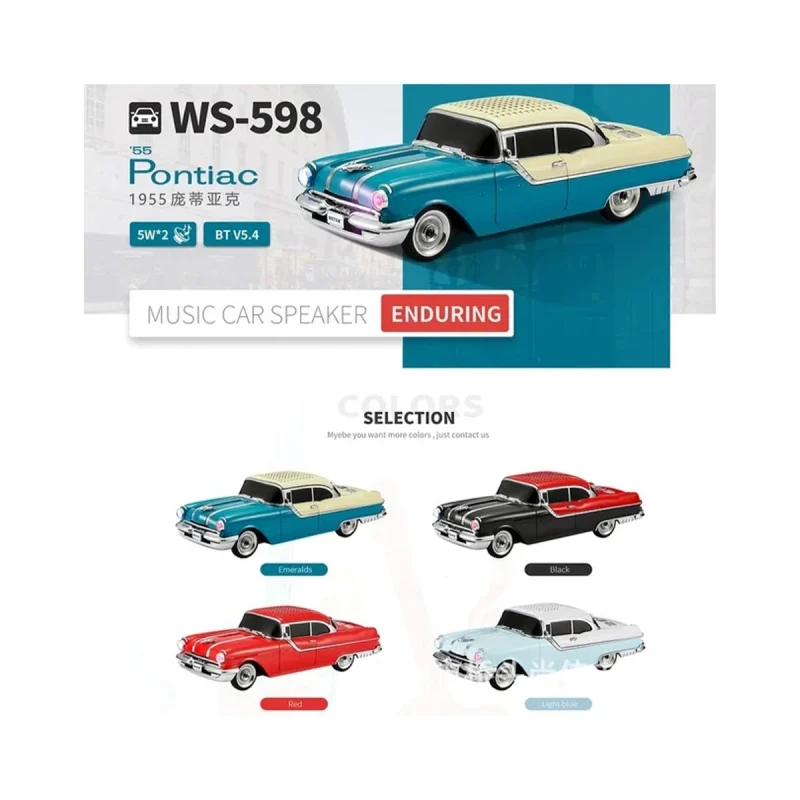 اسپیکر بلوتوثی وستر مدل WS-598 7