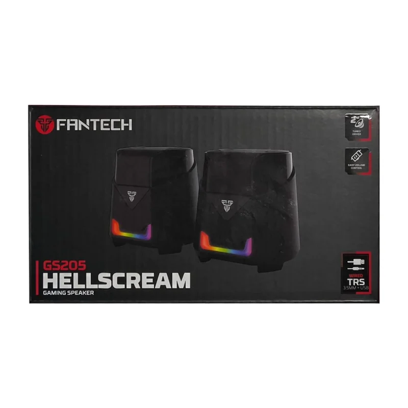 اسپیکر دوقلوی گیمینگ فنتک مدل GS205 HELLSCREAM 4