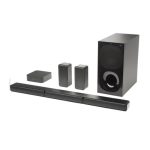 اسپیکر ساندبار سونی مدل HT-S40R - مشکی, ۱۸ ماه گارانتی شرکتی