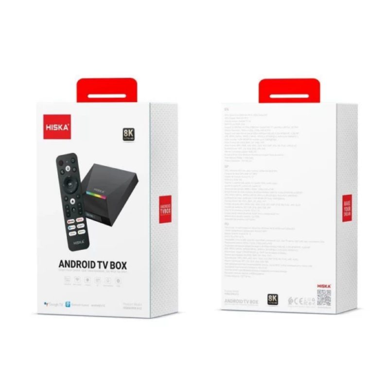 اندروید باکس هیسکا مدل BOX A12 5