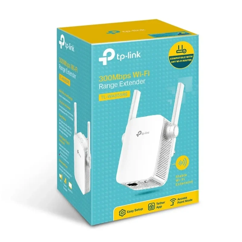اکسس پوینت و گسترش دهنده محدوده بی‌سیم تی پی-لینک مدل TL-WA855RE V4 4
