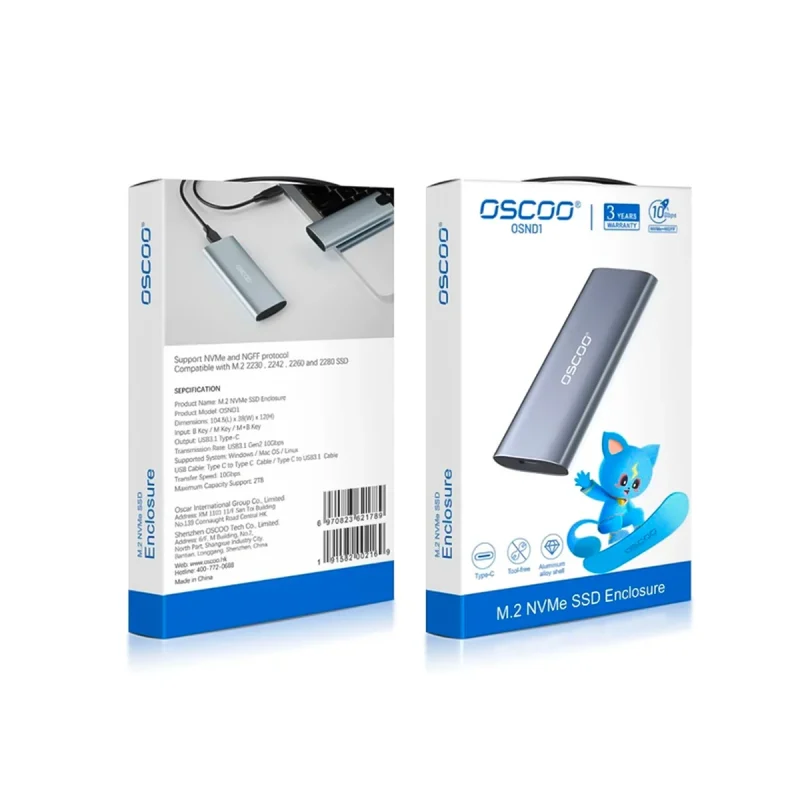باکس SSD اسکو مدل OSCOO OSND1 2
