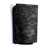 برچسب اسکین محافظ کنسول برای PS5 Digital طرح BLACK CAMO - طرح دار, گارانتی اصالت و سلامت فیزیکی