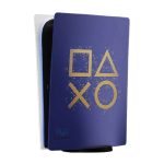 برچسب اسکین محافظ کنسول برای PS5 Digital طرح PLAY STATION BUTTONS 1 - طرح دار, گارانتی اصالت و سلامت فیزیکی