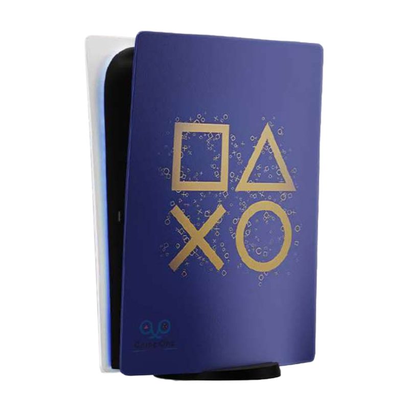 برچسب اسکین محافظ کنسول برای PS5 Digital طرح PLAY STATION BUTTONS 1 - طرح دار, گارانتی اصالت و سلامت فیزیکی