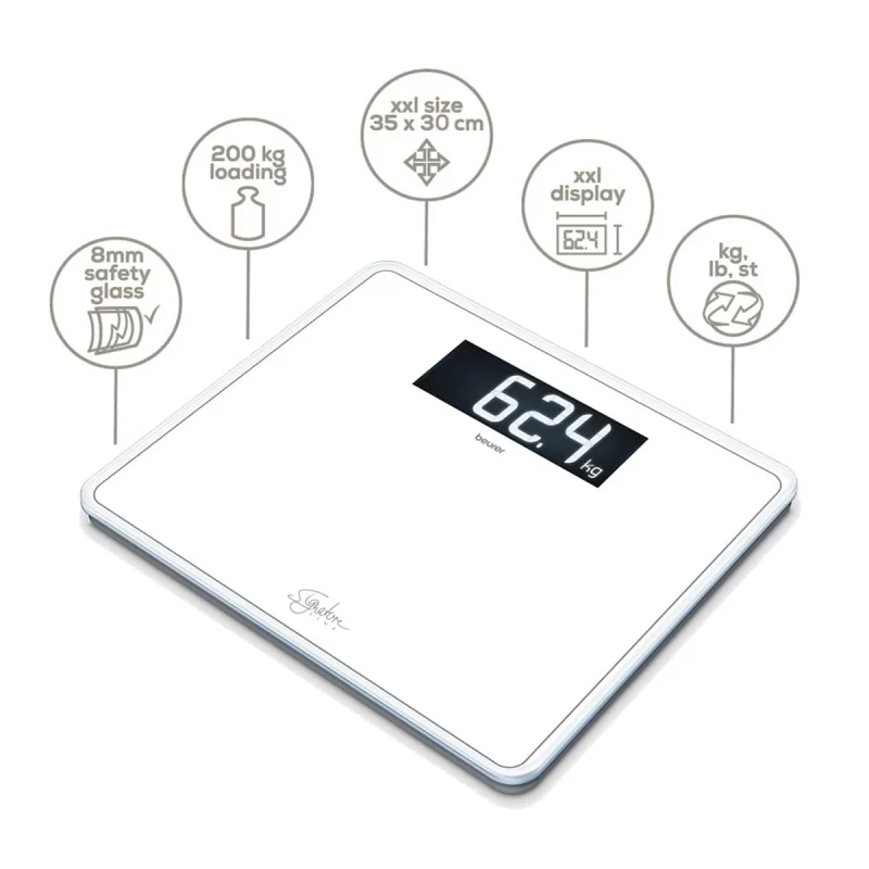 ترازو وزن کشی دیجیتال بیورر مدل GS410 3