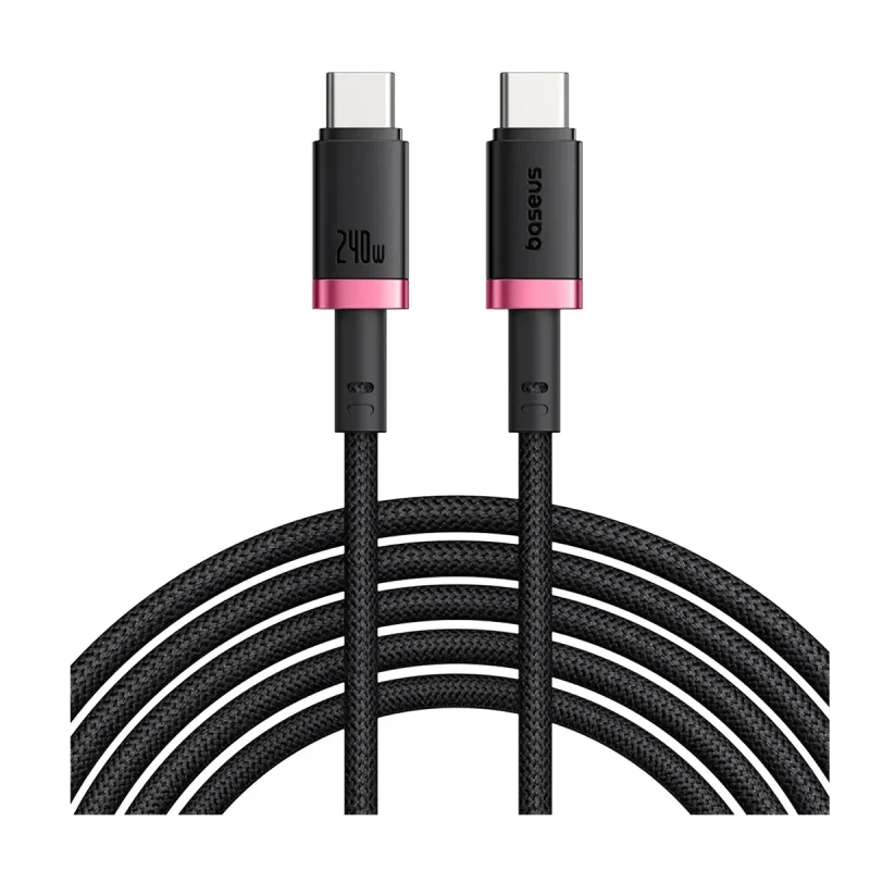 کابل تبدیل 240 وات USB-C به USB-C باسئوس مدل Dura Series 2