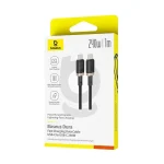 کابل تبدیل 240 وات USB-C به USB-C باسئوس مدل Dura Series 3
