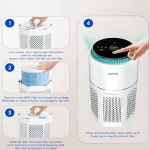 تصفیه کننده هوا هوشمند شیائومی مدل Bomidi Air Purifier AP01 3