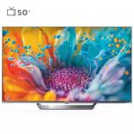تلویزیون هوشمند آیوا 50 اینچ مدل ZQ-GC3D50UHD - خاکستری, 18 ماه گارانتی اصلی