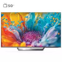 تلویزیون هوشمند آیوا 50 اینچ مدل ZQ-GC3D50UHD - خاکستری, 18 ماه گارانتی اصلی