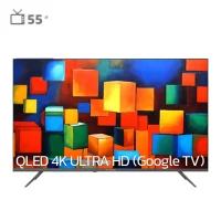تلویزیون هوشمند ایکس ویژن 55 اینچ مدل 55XYU800 - مشکی, 24 ماه گارانتی مادیران