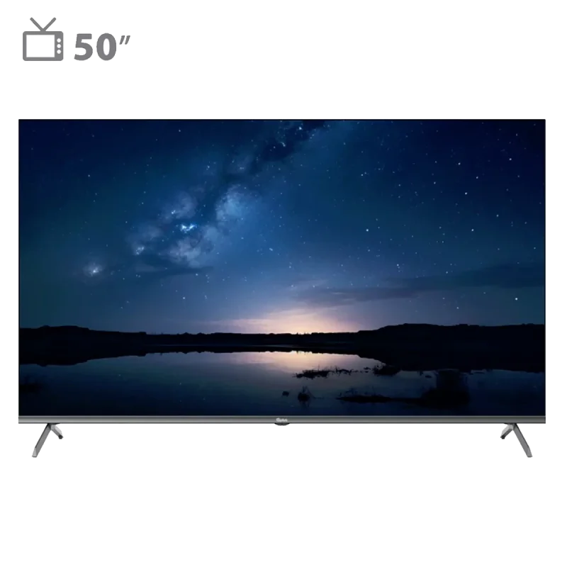 تلویزیون هوشمند جی پلاس 50 اینچ مدل GTV-50SQ758NX - 24 ماه گارانتی گلدیران