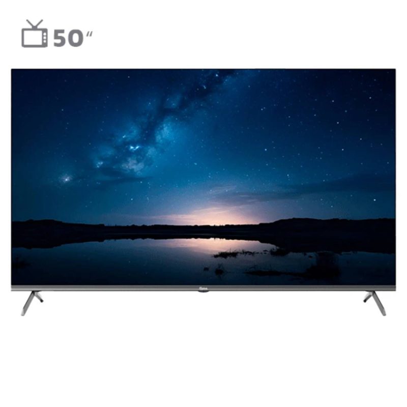 تلویزیون هوشمند جی پلاس 50 اینچ مدل GTV-50SU788N - مشکی, 24 ماه گارانتی گلدیران