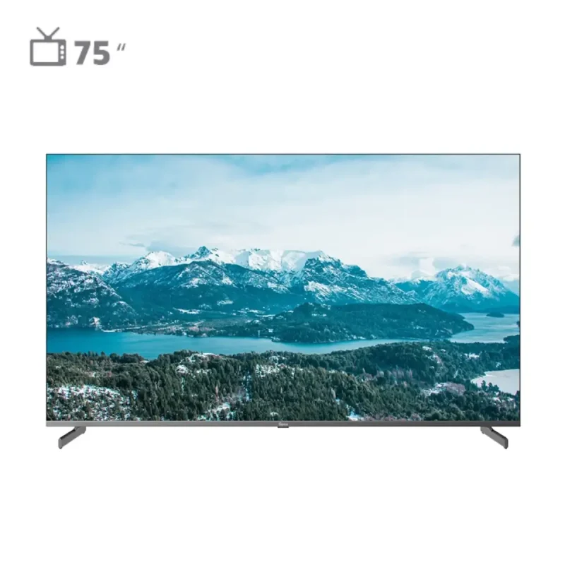 تلویزیون هوشمند جی پلاس 75 اینچ مدل GTV-75SU868S - مشکی, 24 ماه گارانتی گلدیران