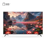 تلویزیون هوشمند جی پلاس 85 اینچ مدل GTV-85SQ878SP - مشکی, 24 ماه گارانتی گلدیران