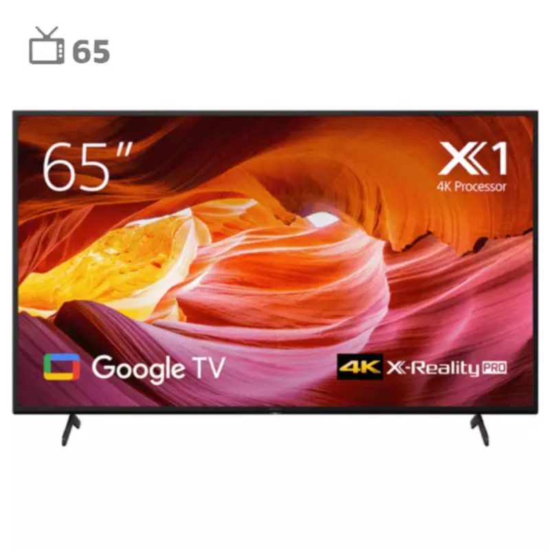 تلویزیون هوشمند سونی 65 اینچ مدل X75K 65 TV - مشکی, 18 ماه گارانتی اصلی