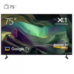 تلویزیون هوشمند سونی 75 اینچ مدل X85L 75 TV - مشکی, 18 ماه گارانتی اصلی