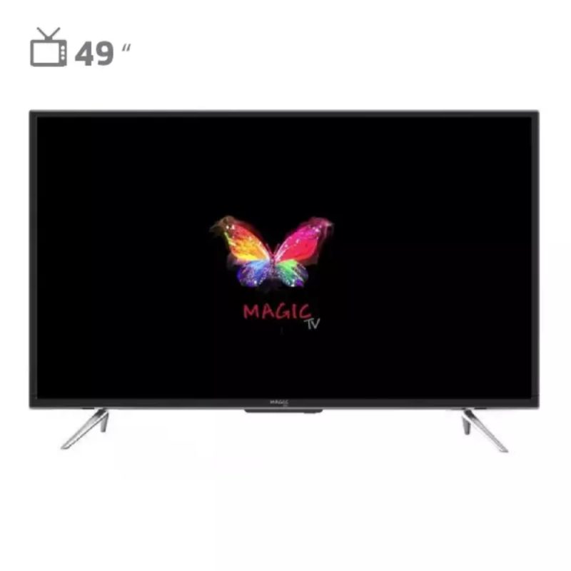 تلویزیون هوشمند مجیک 49 اینچ مدل MT49D2800 - مشکی, 18 ماه گارانتی اصلی