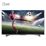 تلویزیون هوشمند هایسنس 43 اینچ مدل QLED 43Q6GN - 18 ماه گارانتی صنایع زرین نمای کاسپین