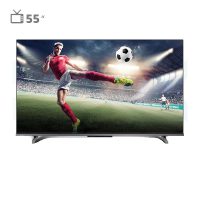تلویزیون هوشمند هایسنس 55 اینچ مدل QLED 55Q6GN - 18 ماه گارانتی صنایع زرین نمای کاسپین
