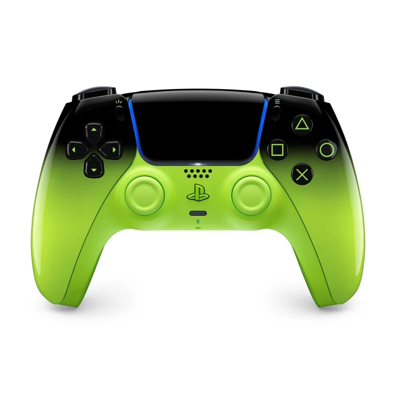 دسته بازی PlayStation 5 سونی مدل DualSense Hyperpop Remix سبز - آبی مشکی, گارانتی اصالت و سلامت فیزیکی