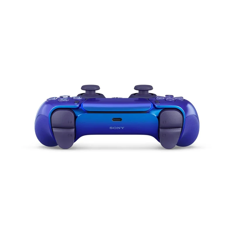 دسته بازی PlayStation 5 سونی مدل DualSense آبی کروم Chroma Indigo 4