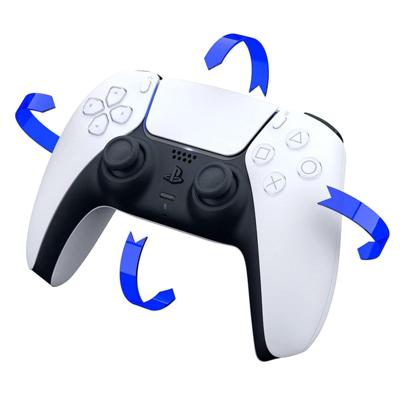 دسته بازی PlayStation 5 سونی مدل DualSense سفید همراه با کاور دسته(رندوم) 7