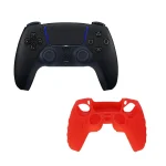 دسته بازی PlayStation 5 سونی مدل DualSense مشکی همراه با کاور دسته(رندوم) - مشکی میدنایت, گارانتی اصالت و سلامت فیزیکی