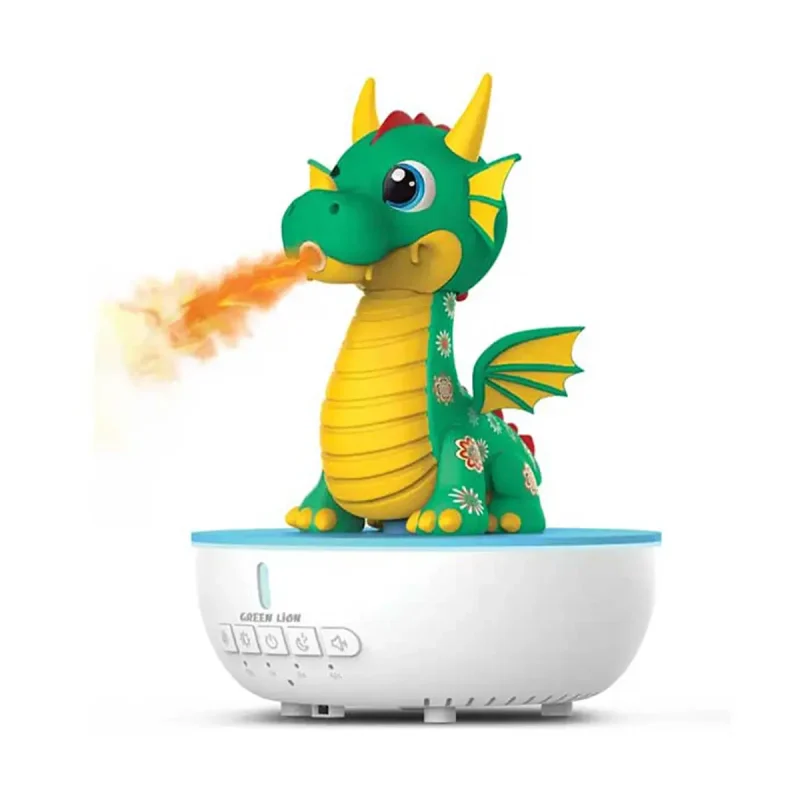 دستگاه بخور گرین لاین مدل Dragon GNDRAGNDIF - سبز, گارانتی اصالت و سلامت فیزیکی