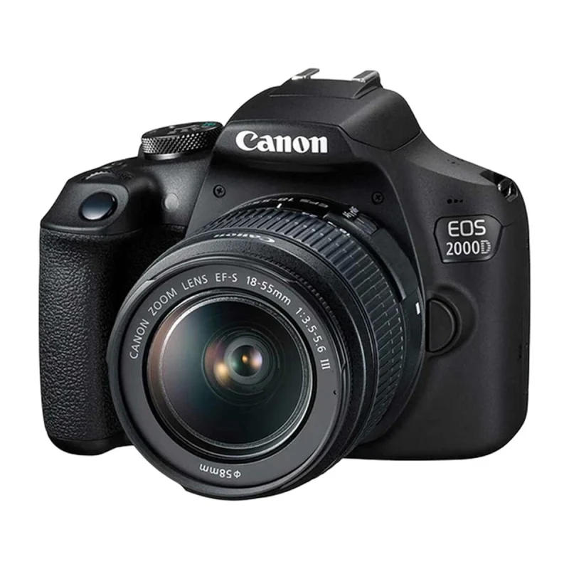دوربین عکاسی DSLR کانن مدل EOS 2000D - مشکی, گارانتی اصالت و سلامت فیزیکی