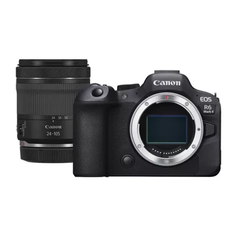 دوربین عکاسی کانن مدل EOS R6 Mark II RF 24-105mm STM - مشکی, گارانتی اصالت و سلامت فیزیکی