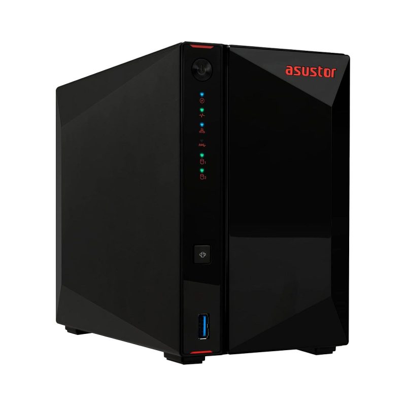ذخیره ساز تحت شبکه ایسوستور مدل AS5202T 2 bay Tower 3