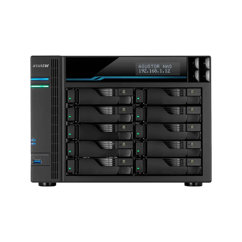 ذخیره ساز تحت شبکه ایسوستور مدل LOCKERSTOR 10 AS6510T 10 bay Tower - 24 ماه گارانتی اصلی ذخیره ساز تحت شبکه ایسوستور مدل LOCKERSTOR 10 AS6510T 10 bay Tower - 24 ماه گارانتی اصلی