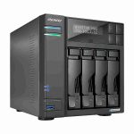 ذخیره ساز تحت شبکه ایسوستور مدل LOCKERSTOR 4 Gen2 AS6704T 4 bay Tower 5