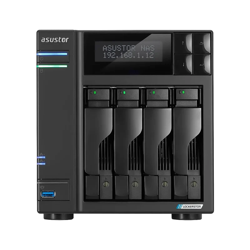 ذخیره ساز تحت شبکه ایسوستور مدل LOCKERSTOR 4 Gen2 AS6704T 4 bay Tower - 24 ماه گارانتی اصلی ذخیره ساز تحت شبکه ایسوستور مدل LOCKERSTOR 4 Gen2 AS6704T 4 bay Tower - 24 ماه گارانتی اصلی
