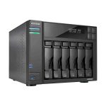 ذخیره ساز تحت شبکه ایسوستور مدل LOCKERSTOR 6 Gen2 AS6706T 6 bay Tower 4