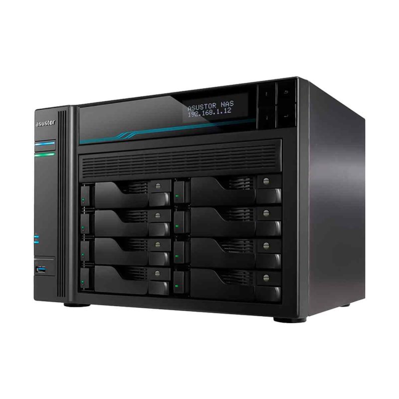 ذخیره ساز تحت شبکه ایسوستور مدل LOCKERSTOR 8 AS6508T 8 bay Tower 3