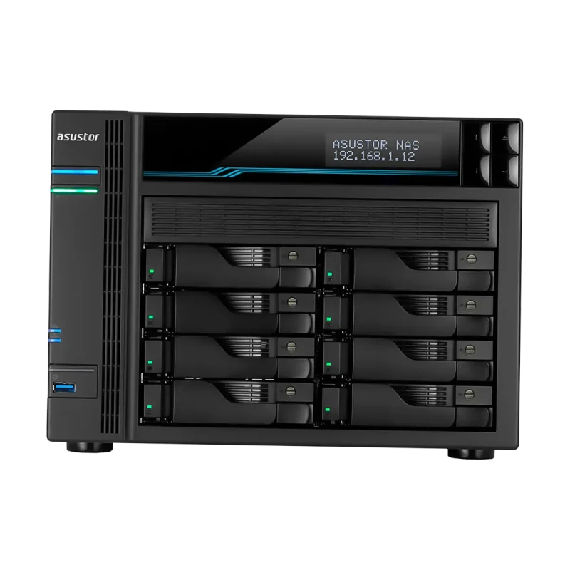 ذخیره ساز تحت شبکه ایسوستور مدل LOCKERSTOR 8 AS6508T 8 bay Tower - 24 ماه گارانتی اصلی ذخیره ساز تحت شبکه ایسوستور مدل LOCKERSTOR 8 AS6508T 8 bay Tower - 24 ماه گارانتی اصلی