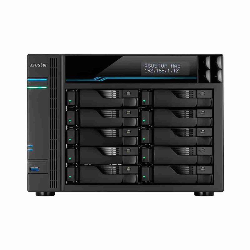 ذخیره ساز تحت شبکه ایسوستور مدل Lockerstor 10 Pro AS7110T 10 bay Tower 2