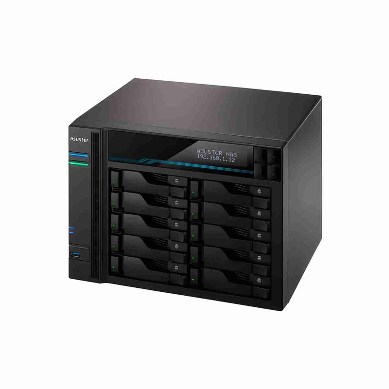 ذخیره ساز تحت شبکه ایسوستور مدل Lockerstor 10 Pro AS7110T 10 bay Tower 3