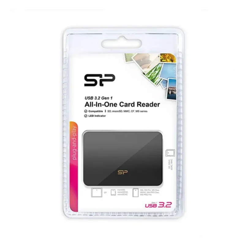 رم ریدر سیلیکون پاور مدل All in One USB3.2 GEN1 4