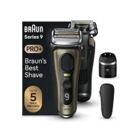 ریش تراش براون سری 9 مدل 9569cc pro plus - طلایی, گارانتی اصالت و سلامت فیزیکی